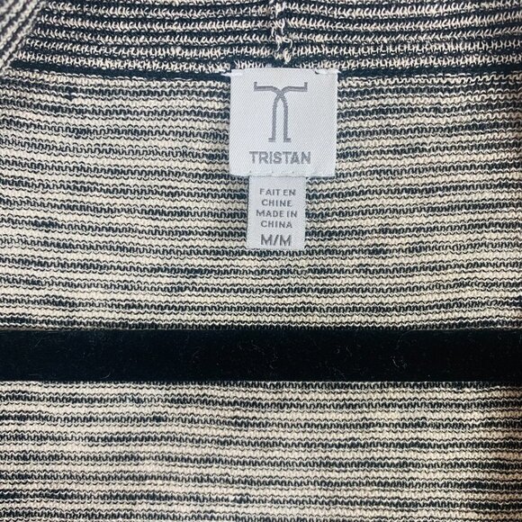 Drape Knit sleeveless vest Black/Gray/Short Sleeve Wrap Jacket Shawl Tristan - Picture 9 of 15